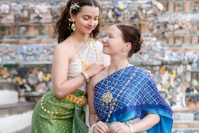 Thai Costume Photography at Wat Arun/Pho Temple: Bangkok - The Photo Delivery Promise: Originals to Your Phone, Then Edited Picks