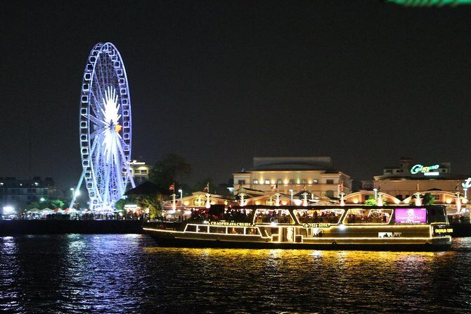 The Chaophraya Cruise : LUXURY 5 STAR Dinner Cruise Program - Dinner on the water: buffet variety, pacing, and drink reality