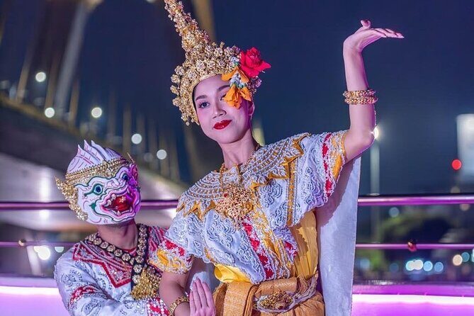 The Newest Luxury 5 Star Bangkok Chaophraya Dinner Cruise - Dinner on board: international buffet done the easy way