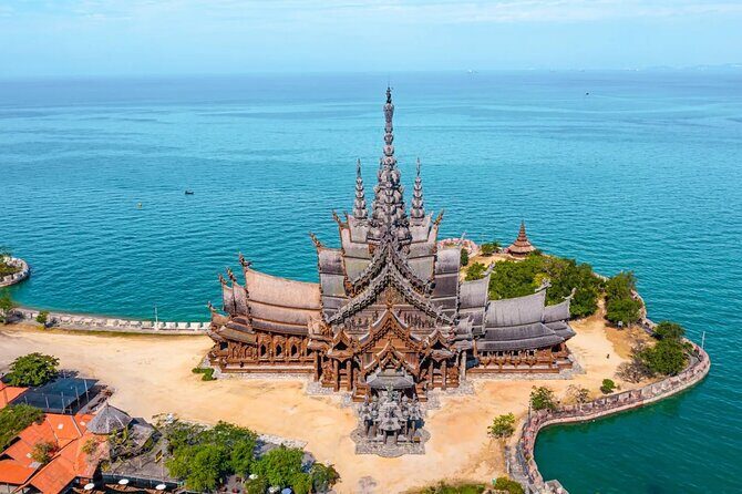 The Sanctuary of Truth Tickets in Pattaya - The Sanctuary of Truth: a 105-meter, hand-carved temple by the sea