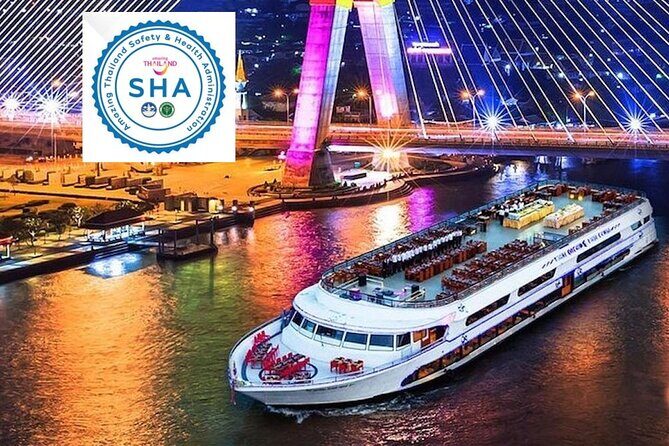 The White Orchid: Chao Phraya Dinner Cruise Experience - What you see from the river: Wat Arun, the Grand Palace, Rama VIII Bridge, and Royal Barges