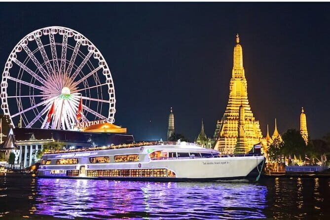 Vela Dinner Buffet Cruise with Bangkok Night Views and Shows - FAQ