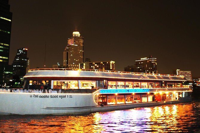 White Orchid Dinner Cruise at Bangkok with Pickup & Live Music - River City Bangkok check-in: simple, central, and not stressful