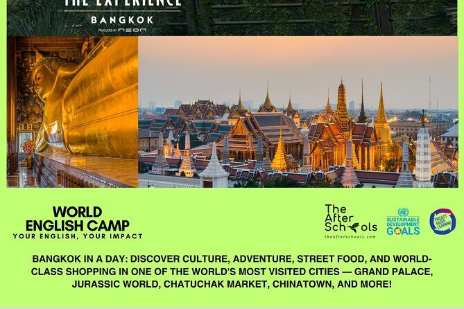 World English Camp, Ages 10-55 - The Pattaya-area side: Columbia Pictures Aquaverse for easy fun